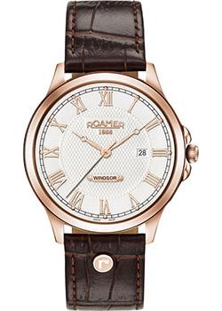

Швейцарские наручные мужские часы Roamer 706.856.49.12.07. Коллекция Windsor