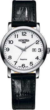 

Швейцарские наручные женские часы Roamer 709.844.41.26.07. Коллекция Classic Line