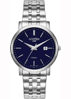 

Швейцарские наручные мужские часы Roamer 709.856.41.45.70. Коллекция Classic Line