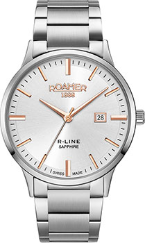 

Швейцарские наручные мужские часы Roamer 718.833.41.15.70. Коллекция R-Line Classic