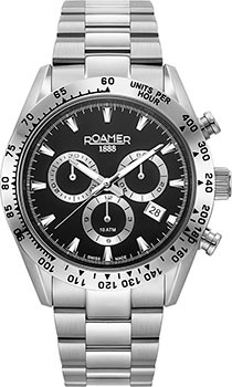 

Швейцарские наручные мужские часы Roamer 850.837.41.55.20. Коллекция Monza 100