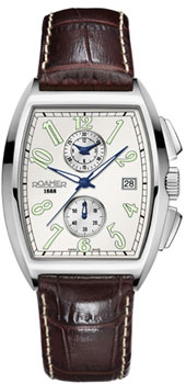 

Швейцарские наручные мужские часы Roamer 940.820.41.26.09. Коллекция Elements Tonneau