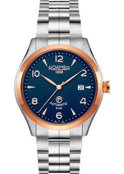 

Швейцарские наручные мужские часы Roamer 952.660.49.44.60. Коллекция RD 100