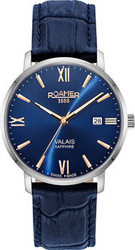 

Швейцарские наручные мужские часы Roamer 958.833.41.43.05. Коллекция Valais