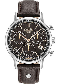 

Швейцарские наручные мужские часы Roamer 975.819.40.55.09. Коллекция Vanguard