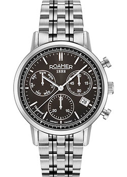 

Швейцарские наручные мужские часы Roamer 975.819.41.55.90. Коллекция Vanguard