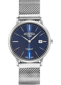 

Швейцарские наручные мужские часы Roamer 979.809.41.45.90. Коллекция Vanguard
