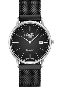 

Швейцарские наручные мужские часы Roamer 979.809.41.55.90. Коллекция Vanguard