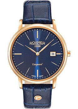 

Швейцарские наручные мужские часы Roamer 979.809.49.45.09. Коллекция Vanguard