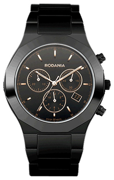 

Швейцарские наручные мужские часы Rodania 24516.43. Коллекция Ceramica
