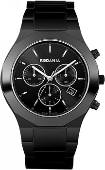 

Швейцарские наручные мужские часы Rodania 24516.46. Коллекция Ceramica