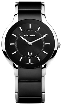 

Швейцарские наручные мужские часы Rodania 24517.46. Коллекция Ceramica