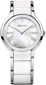 

Швейцарские наручные женские часы Rodania 24923.42. Коллекция Ceramica