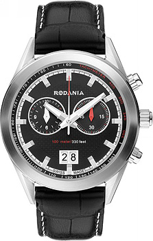 

Швейцарские наручные мужские часы Rodania 25000.26. Коллекция Chronograph
