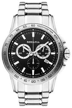 

Швейцарские наручные мужские часы Rodania 25008.46. Коллекция Chronograph