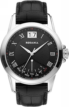 

Швейцарские наручные мужские часы Rodania 25011.26. Коллекция Gents Quartz