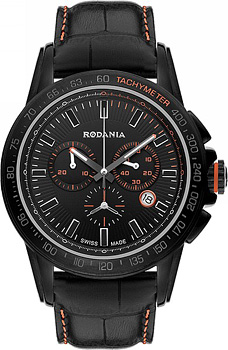 

Швейцарские наручные мужские часы Rodania 25021.24. Коллекция Chronograph