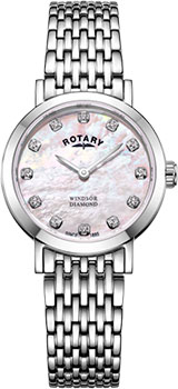 fashion наручные  женские часы Rotary LB05300.07.D. Коллекция Windsor - фото 1
