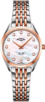 fashion наручные  женские часы Rotary LB08012.41.D. Коллекция Ultra Slim