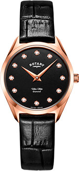 

fashion наручные женские часы Rotary LS08014.04.D. Коллекция Ultra Slim