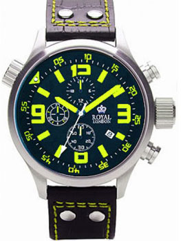 Часы  - черный,желтый цвет