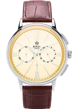 

fashion наручные мужские часы Royal London 41370-04. Коллекция Chronograph