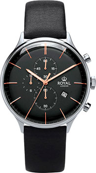 

fashion наручные мужские часы Royal London 41383-01. Коллекция Chronograph