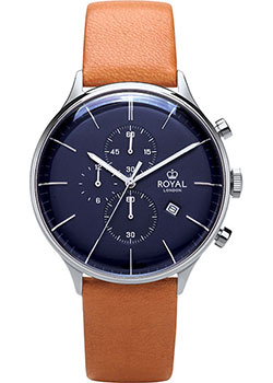 

fashion наручные мужские часы Royal London 41383-03. Коллекция Chronograph