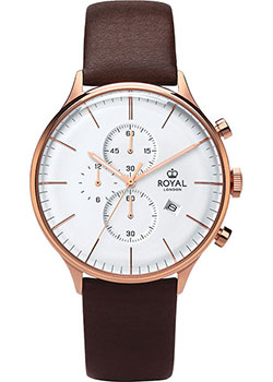 

fashion наручные мужские часы Royal London 41383-05. Коллекция Chronograph