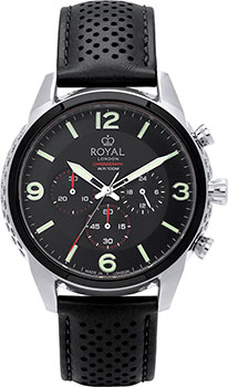 

fashion наручные мужские часы Royal London 41398-04. Коллекция Chronograph