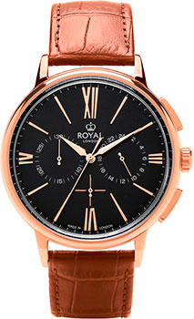 

fashion наручные мужские часы Royal London 41446-08. Коллекция Chronograph