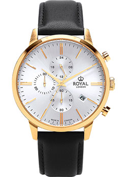 

fashion наручные мужские часы Royal London 41458-04. Коллекция Chronograph