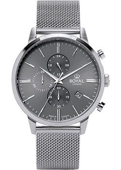 

fashion наручные мужские часы Royal London 41458-07. Коллекция Chronograph