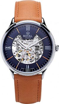

fashion наручные мужские часы Royal London 41479-03. Коллекция Automatic