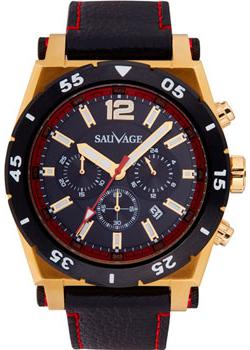 

Швейцарские наручные мужские часы Sauvage SV44765GB. Коллекция Strong Selection
