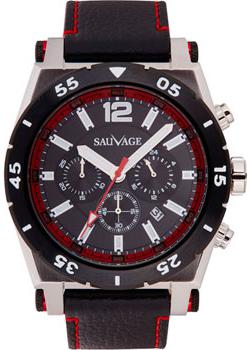 

Швейцарские наручные мужские часы Sauvage SV44765SB. Коллекция Strong Selection