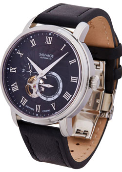 

Швейцарские наручные мужские часы Sauvage SV65854S. Коллекция Automatic