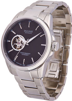 

Швейцарские наручные мужские часы Sauvage SV66542SS. Коллекция Automatic