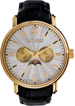 

Швейцарские наручные мужские часы Sauvage SV89314G. Коллекция Etalon