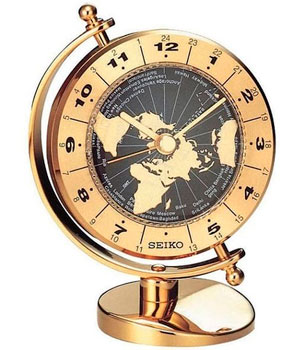 

Настольные часы Seiko Clock QHG106GN. Коллекция Настольные часы