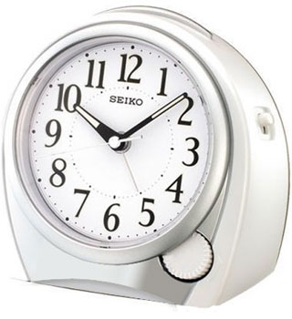 Настольные часы Seiko Clock QHK009WN-T. Коллекция Интерьерные часы