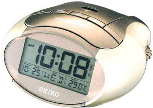 

Будильник Seiko Clock QHL023SN. Коллекция Будильник