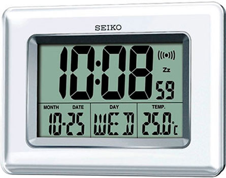Будильник Seiko Clock QHL058WN. Коллекция Будильник
