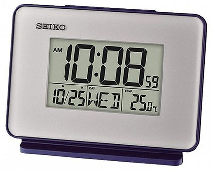 Настольные часы Seiko Clock QHL068LN. Коллекция Будильник - фото 1