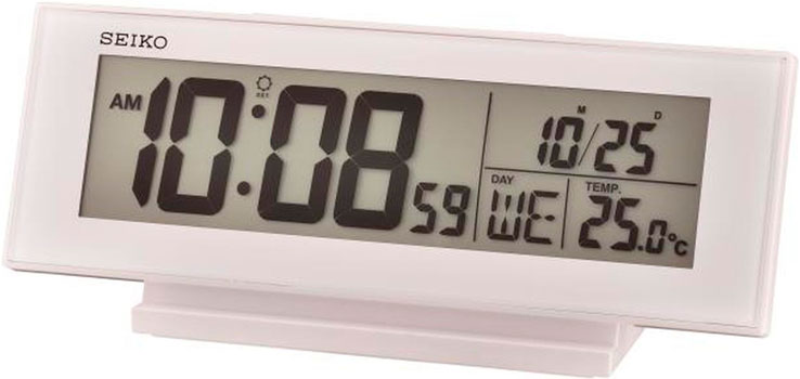 

Будильник Seiko Clock QHL072WN. Коллекция Будильник