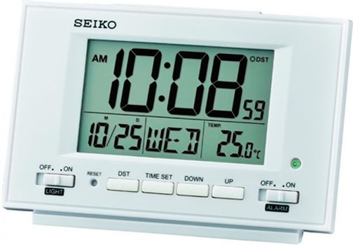 

Настольные часы Seiko Clock QHL075WN. Коллекция Настольные часы