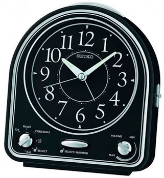 Будильник Seiko Clock QHP003KN. Коллекция Будильник - фото 1