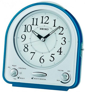 Будильник Seiko Clock QHP003LN. Коллекция Будильник