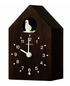 Настенные часы Seiko Clock QXH070BN. Коллекция Настенные часы - фото 1