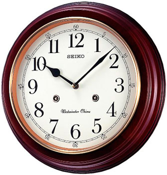 

Настенные часы Seiko Clock QXH202ZN. Коллекция Настенные часы